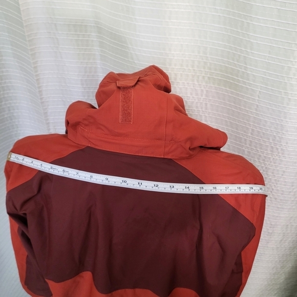 Columbia Interchange Jacket Wind Resistant Shell (No liner) Red/Dark Red Men's L - Picture 10 of 16